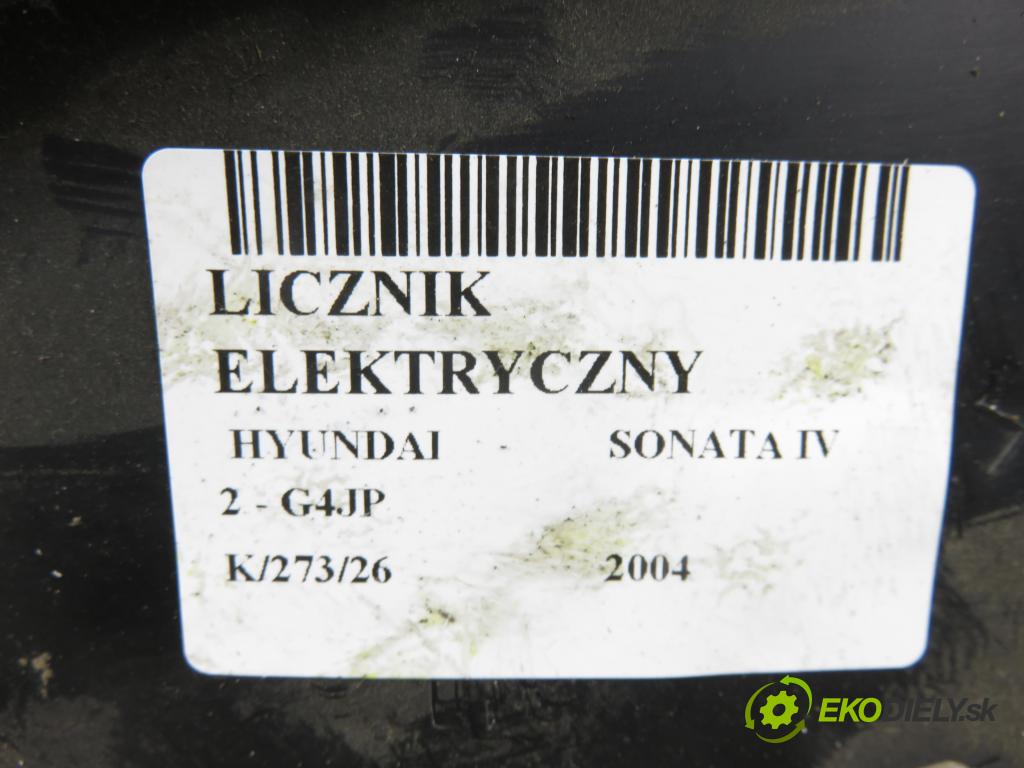 HYUNDAI SONATA IV (EF) SEDAN 2004 96,00 2.0 1997,00 prístrojovka elektrický 940033D926