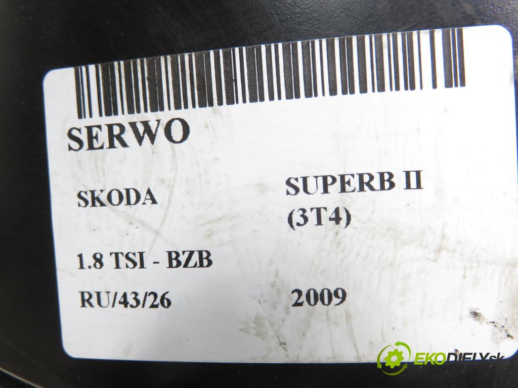 SKODA SUPERB II (3T4) SEDAN 2009 118,00 1.8 TSI - BZB 1798,00 posilovač 1K1614105BN (Servočerpadlo)