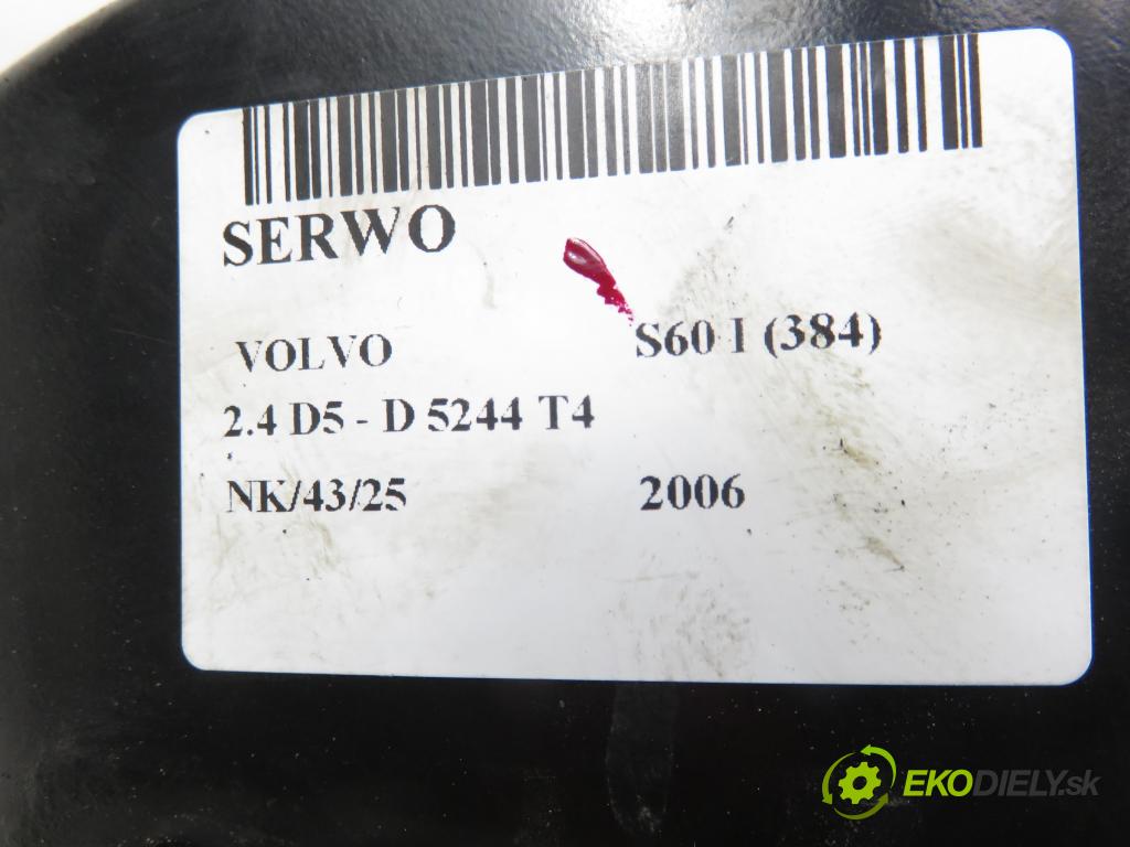 VOLVO S60 I (384) SEDAN 2006 136,00 2.4 D5 - D 5244 T4 2400,00 posilovač P30714320 ; 03785960014 (Servočerpadlo)