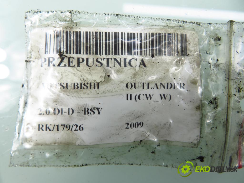 MITSUBISHI OUTLANDER II (CW_W) SUV 2009 103,00 2.0 DI-D 140 - BSY (Volkswagen Group) 1968,00 škrtíci klapka 038128063L (Škrticí klapka)