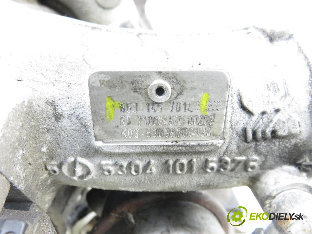 SKODA SUPERB II (3T4) LIFTBACK 2009 118,00 1.8 TSI - BZB 1798,00 Turbodúchadlo 06J145701L (Turbodúchadlo (kompletné))