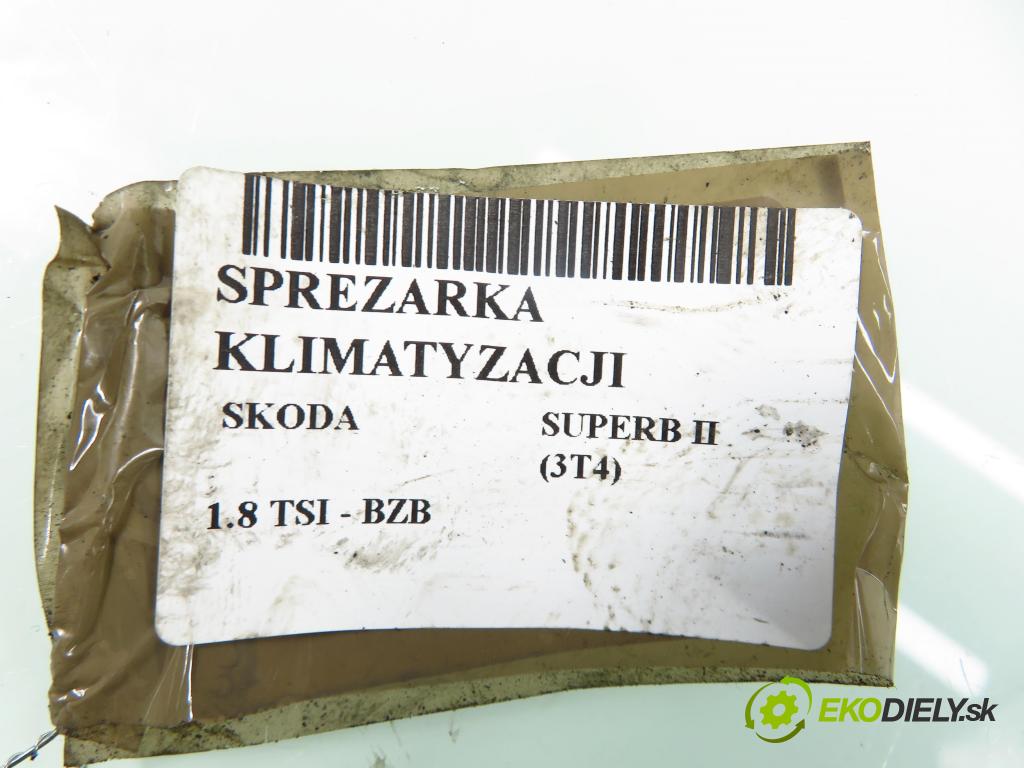 SKODA SUPERB II (3T4) LIFTBACK 2009 118,00 1.8 TSI - BZB 1798,00 KOMPRESOR: klimatizace 1K0820859S ; 4471907957 (Kompresor klimatizace)