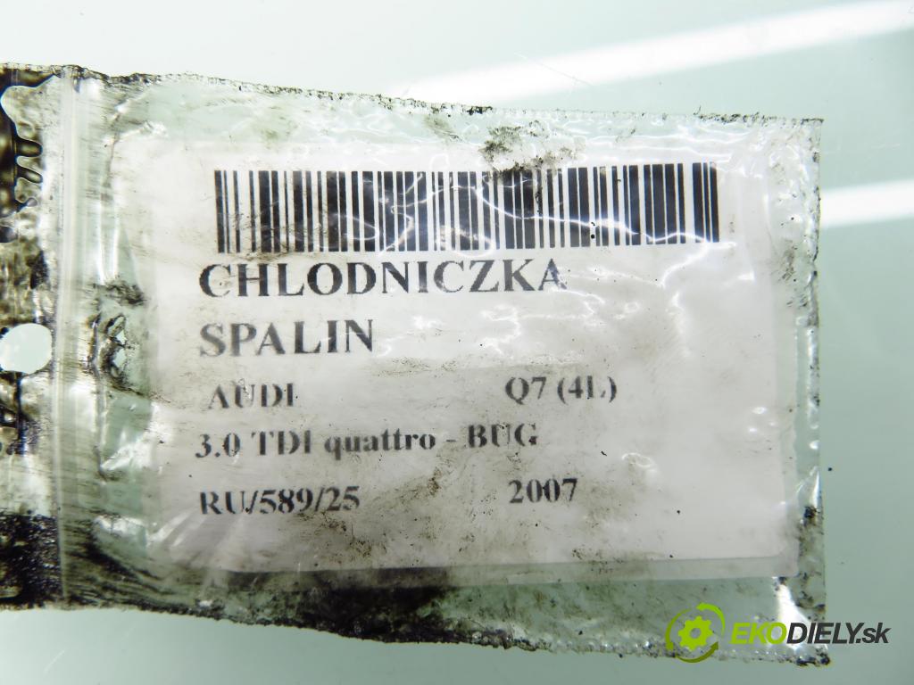 AUDI Q7 (4L) SUV 2007 171,00 3.0 TDI quattro - BUG 2967,00 chladič spalín 059131063D
