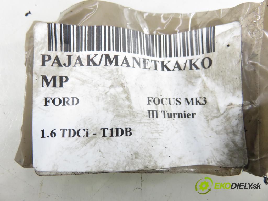 FORD FOCUS III Turnier KOMBI 2012 85,00 1.6 TDCi - T1DB 1560,00 páčka/prepínač BV6T13N064AF ; AV6T13335AB ; AV6T17A553AC