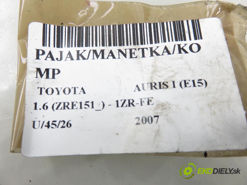 TOYOTA AURIS (_E15_) HB 2007 91,00 1.6 Dual-VVTi 124 - 1ZR-FE 1598,00 páčka/prepínač