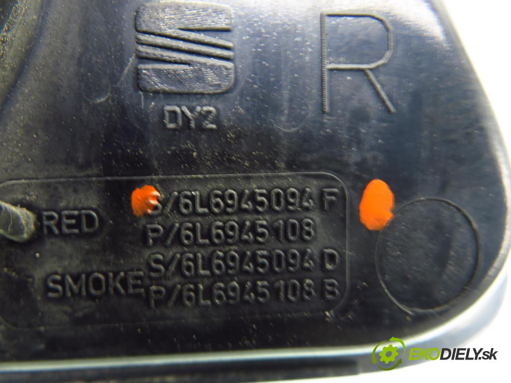 SEAT IBIZA III (6L1) HB 2005 55,00 1.4 16V - BBY 1390,00 světlo pravé zadní kufr 6L6945231 ; 6L6945094F