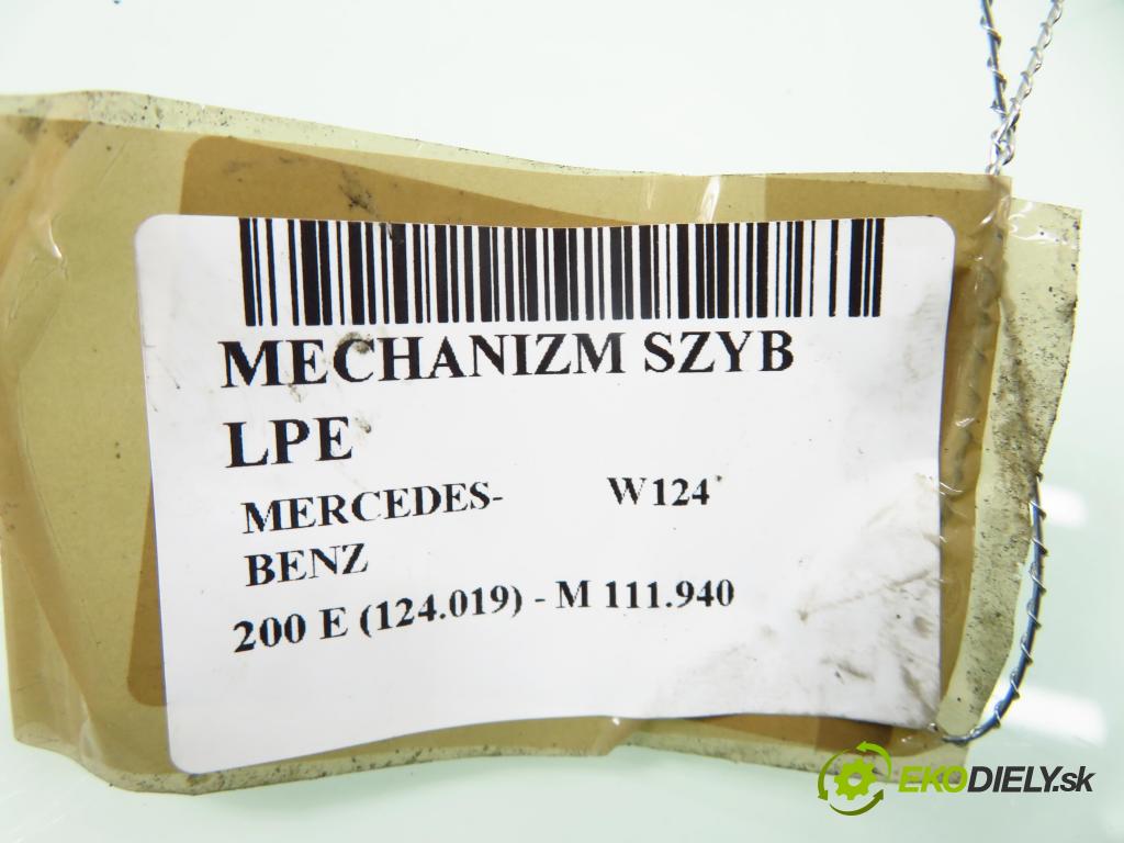 MERCEDES-BENZ Sedan (W124) SEDAN 1992 100,00 200 E (124.019) - M 111.940 1998,00 mechanismus oken