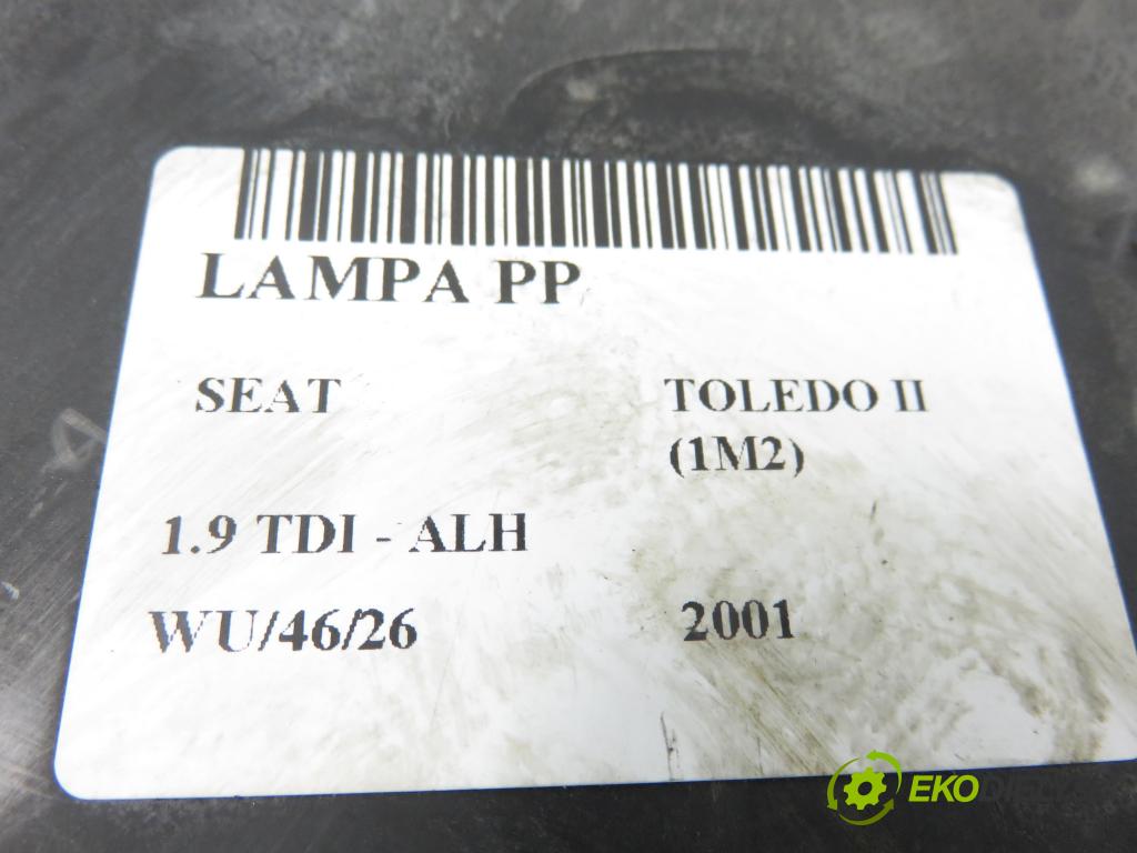 SEAT TOLEDO II (1M2) SEDAN 2001 66,00 1.9 TDI 90 - ALH 1896,00 Svetlo PP 1M1941002D