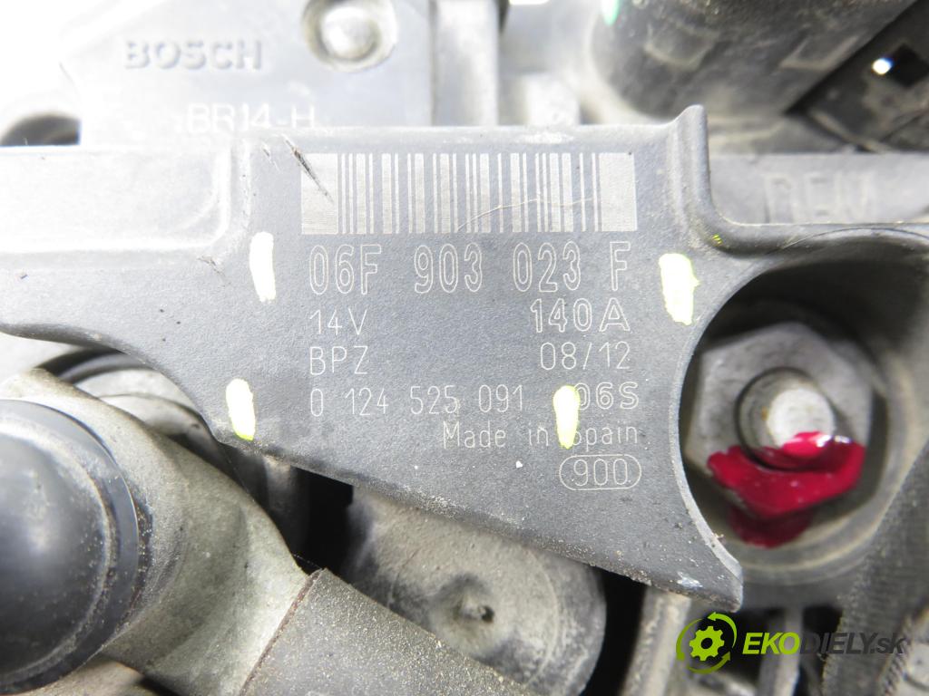 SKODA OCTAVIA II (1Z3) LIFTBACK 2012 75,00 1.6 - BSE 1595,00 Alternátor 06F903023F ; 0124525091 (Alternátor)