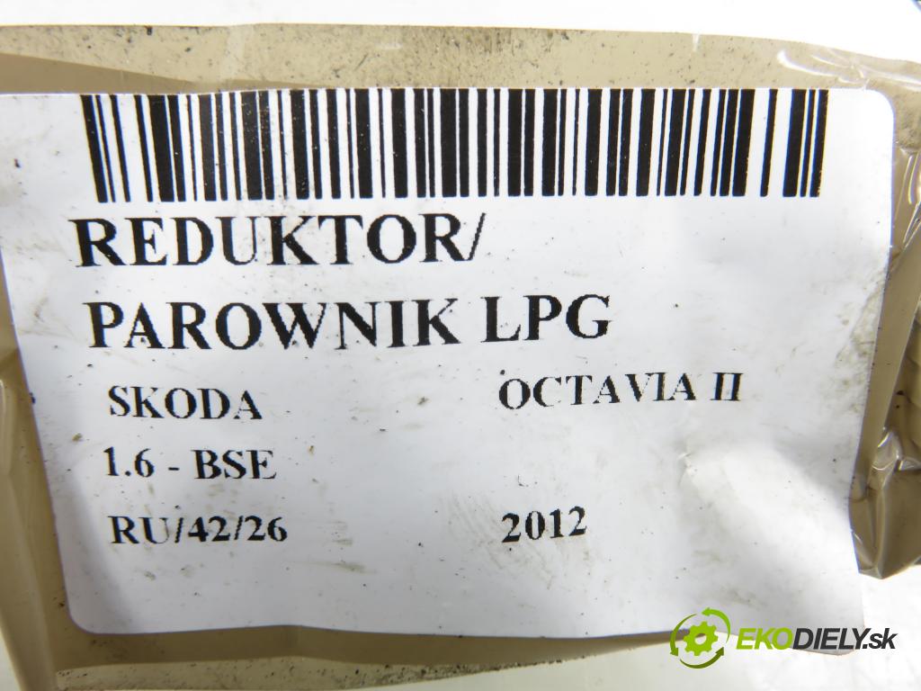 SKODA OCTAVIA II (1Z3) LIFTBACK 2012 75,00 1.6 - BSE 1595,00 reduktor Výparník LPG 67R010025 ; IG1