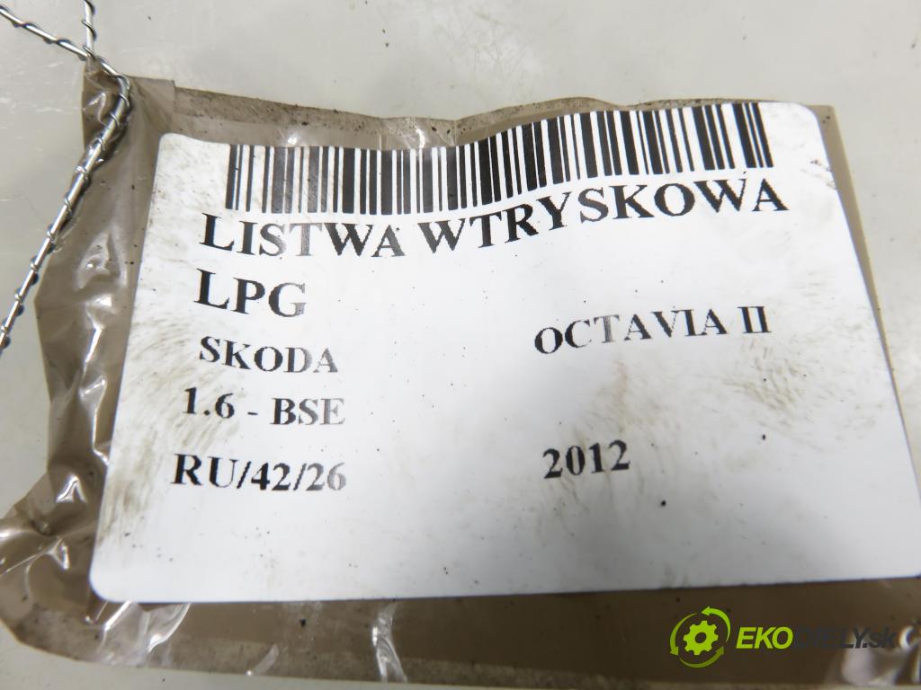 SKODA OCTAVIA II (1Z3) LIFTBACK 2012 75,00 1.6 - BSE 1595,00 Lišta vstrekovacia LPG 67R010233 ; RG1