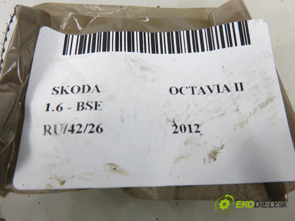 SKODA OCTAVIA II (1Z3) LIFTBACK 2012 75,00 1.6 - BSE 1595,00 Ventilátor chladič klíma/voda 1K0121205AG ; 1K0121203AR ; 1K0959455EF
