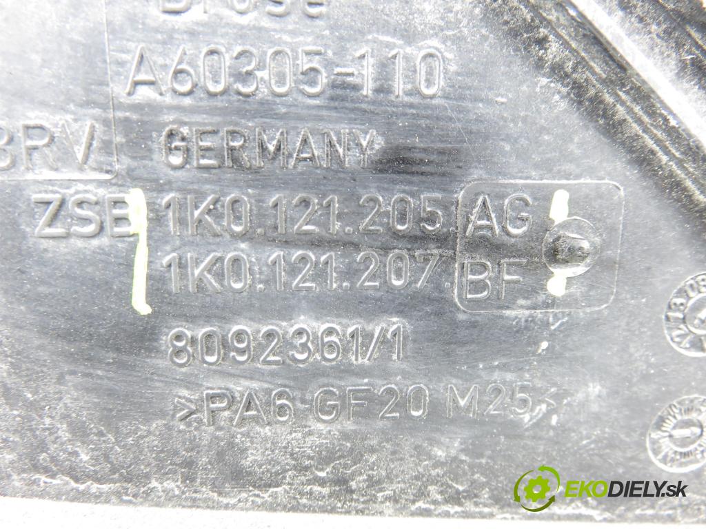 SKODA OCTAVIA II (1Z3) LIFTBACK 2012 75,00 1.6 - BSE 1595,00 Ventilátor chladič klíma/voda 1K0121205AG ; 1K0121203AR ; 1K0959455EF