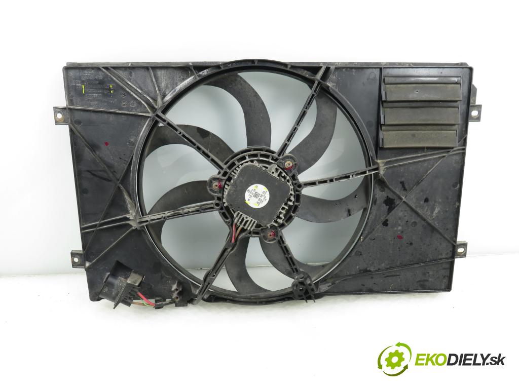 SKODA OCTAVIA II (1Z3) LIFTBACK 2012 75,00 1.6 - BSE 1595,00 Ventilátor chladič klíma/voda 1K0121205AG ; 1K0121203AR ; 1K0959455EF
