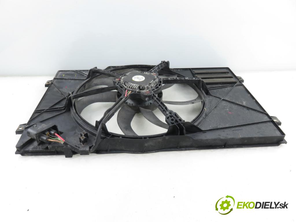 SKODA OCTAVIA II (1Z3) LIFTBACK 2012 75,00 1.6 - BSE 1595,00 Ventilátor chladič klíma/voda 1K0121205AG ; 1K0121203AR ; 1K0959455EF