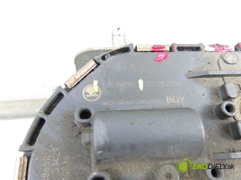 SKODA OCTAVIA II (1Z3) LIFTBACK 2012 75,00 1.6 - BSE 1595,00 MECHANISMUS/ motorek stěračů 1Z1955023E ; 3397021452 ; 1Z1955119D