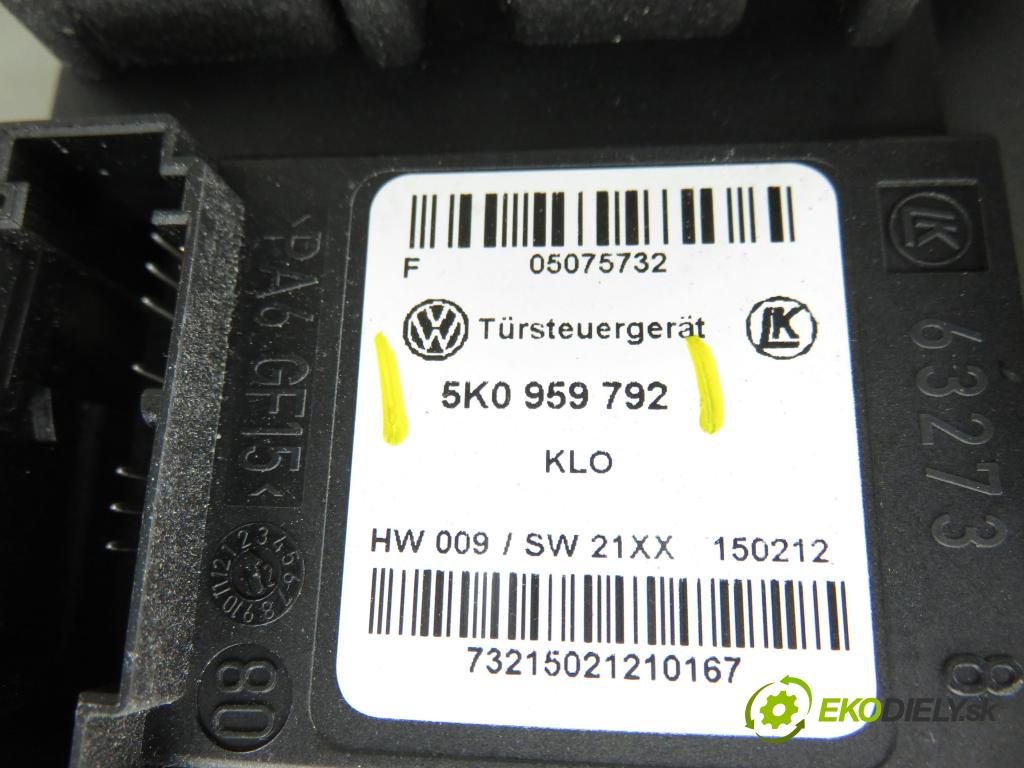 SKODA OCTAVIA II (1Z3) LIFTBACK 2012 75,00 1.6 - BSE 1595,00 mechanismus oken PPE 1T0959702R ; 5K0959792 ; 402299B
