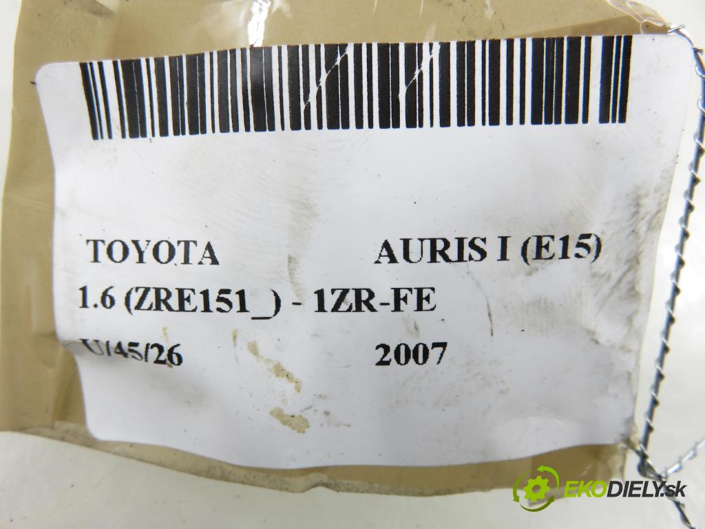 TOYOTA AURIS (_E15_) HB 2007 91,00 1.6 Dual-VVTi 124 - 1ZR-FE 1598,00 ventilátor chladič PODNEBÍ / VODA 8925712010 ; 4993003341 ; 1680008470