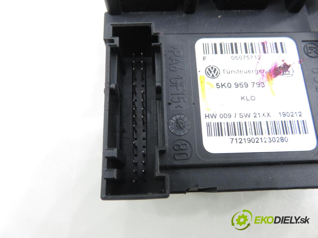 SKODA OCTAVIA II (1Z3) LIFTBACK 2012 75,00 1.6 - BSE 1595,00 motorek sťahovaní oken LP 1T0959701T ; 5K0959793 ; 402297B