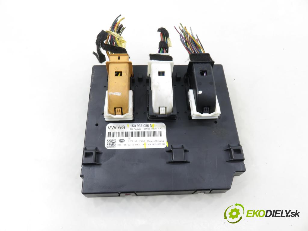 SKODA OCTAVIA II (1Z3) LIFTBACK 2012 75,00 1.6 - BSE 1595,00 MODUL BCM 1K0937086N ; 5DK00965608