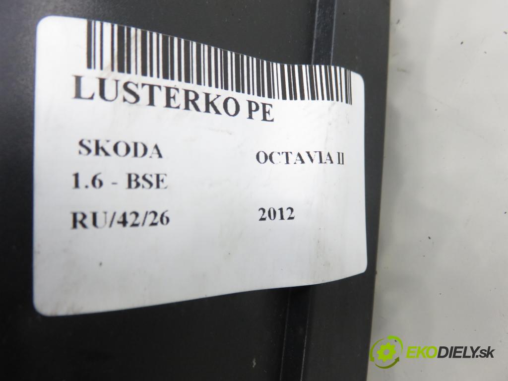 SKODA OCTAVIA II (1Z3) LIFTBACK 2012 75,00 1.6 - BSE 1595,00 Spätné zrkadlo