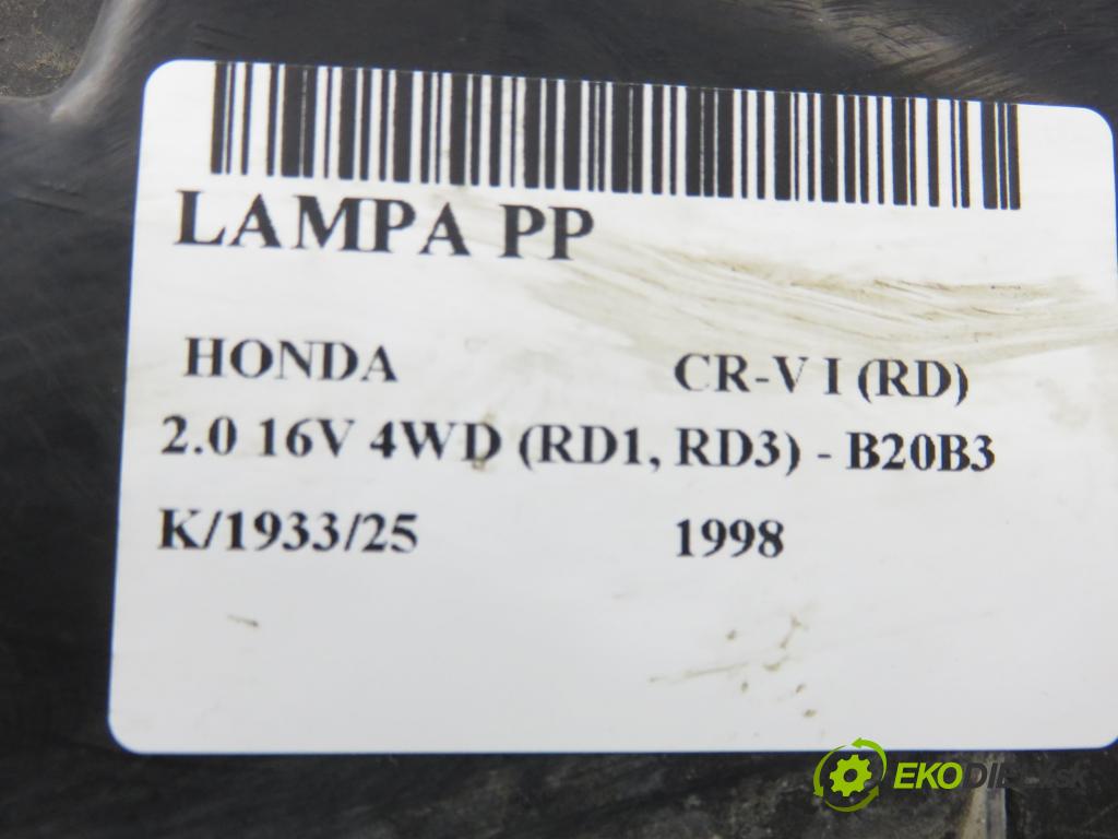HONDA CR-V I (RD) SUV 1998 94,00 2.0 16V 4WD (RD1, RD3) - B20B3 1972,00 Svetlo PP