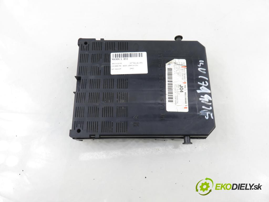 PEUGEOT 307 Break (3E) KOMBI 2003 66,00 2.0 HDI 90 - RHY (DW10TD) 1997,00 MODUL BSI 9651196980A