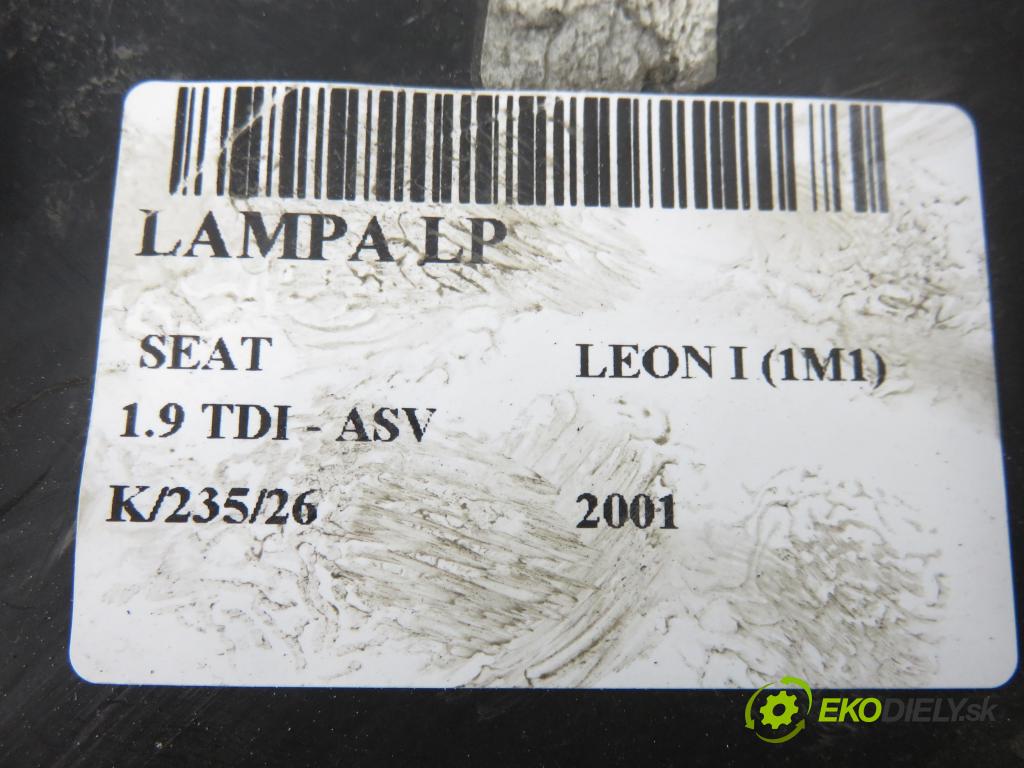 SEAT LEON (1M1) HB 2001 81,00 1.9 TDI 110 - ASV 1896,00 Svetlo LP 1M1941001D