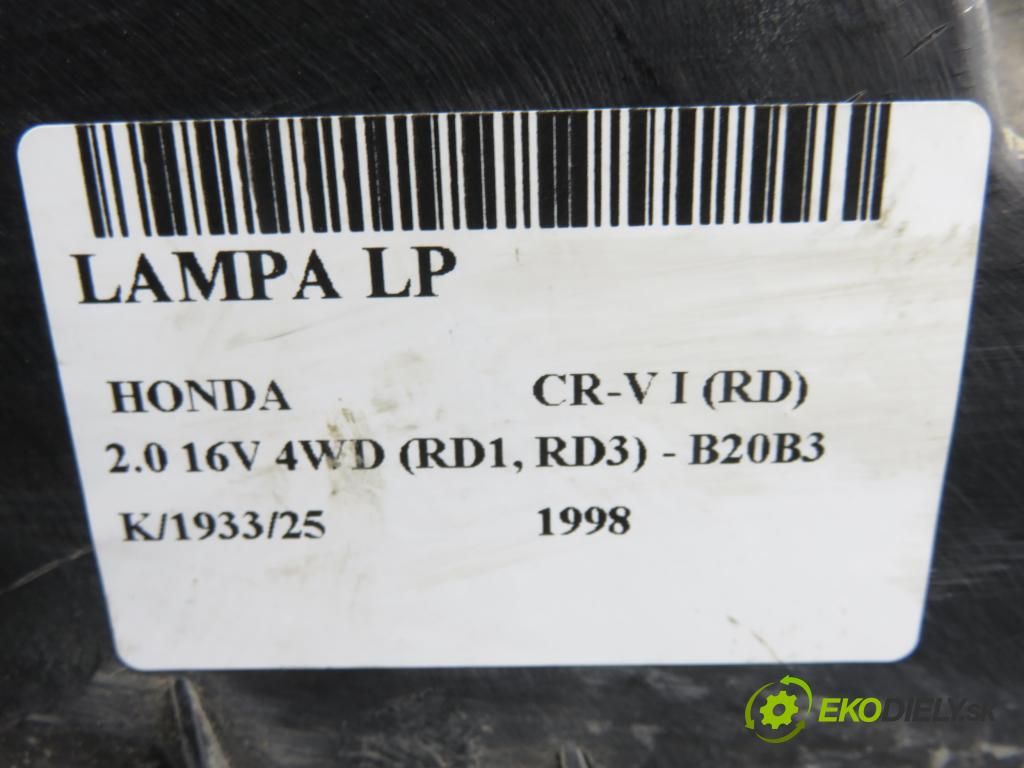 HONDA CR-V I (RD) SUV 1998 94,00 2.0 16V 4WD (RD1, RD3) - B20B3 1972,00 světlo LP