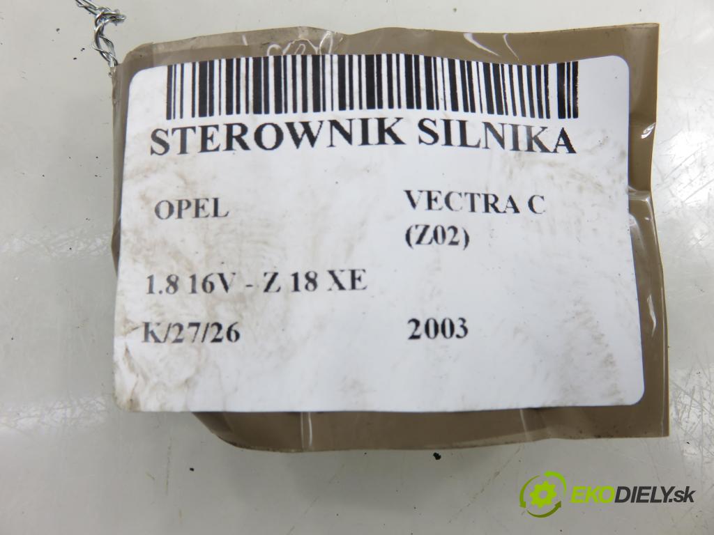 OPEL VECTRA C (Z02) SEDAN 2003 90,00 1.8 16V 122 - Z 18 XE 1796,00 řídící jednotka motora 5WK9378 ; 55354380