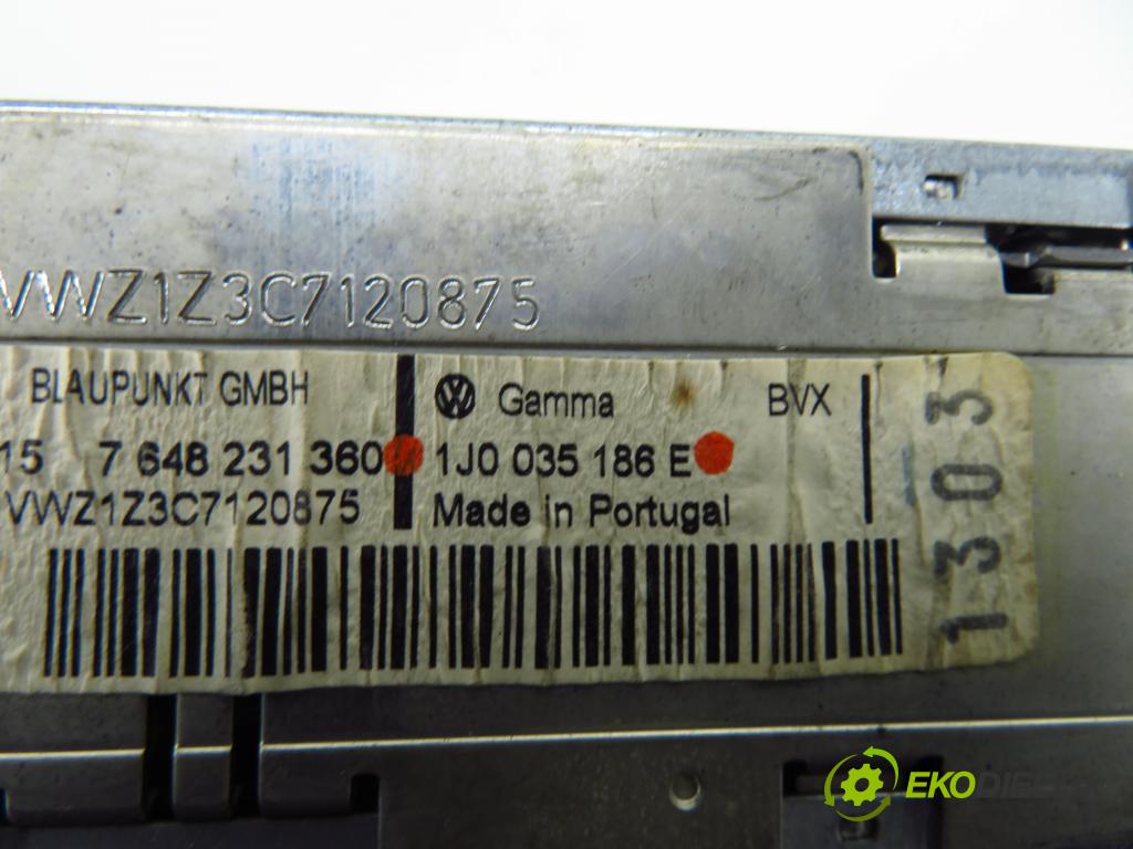 VW PASSAT B5.5 (3B3) SEDAN 2003 96,00 1.9 TDI - AWX 1896,00 RADIO modul 1J0035186E