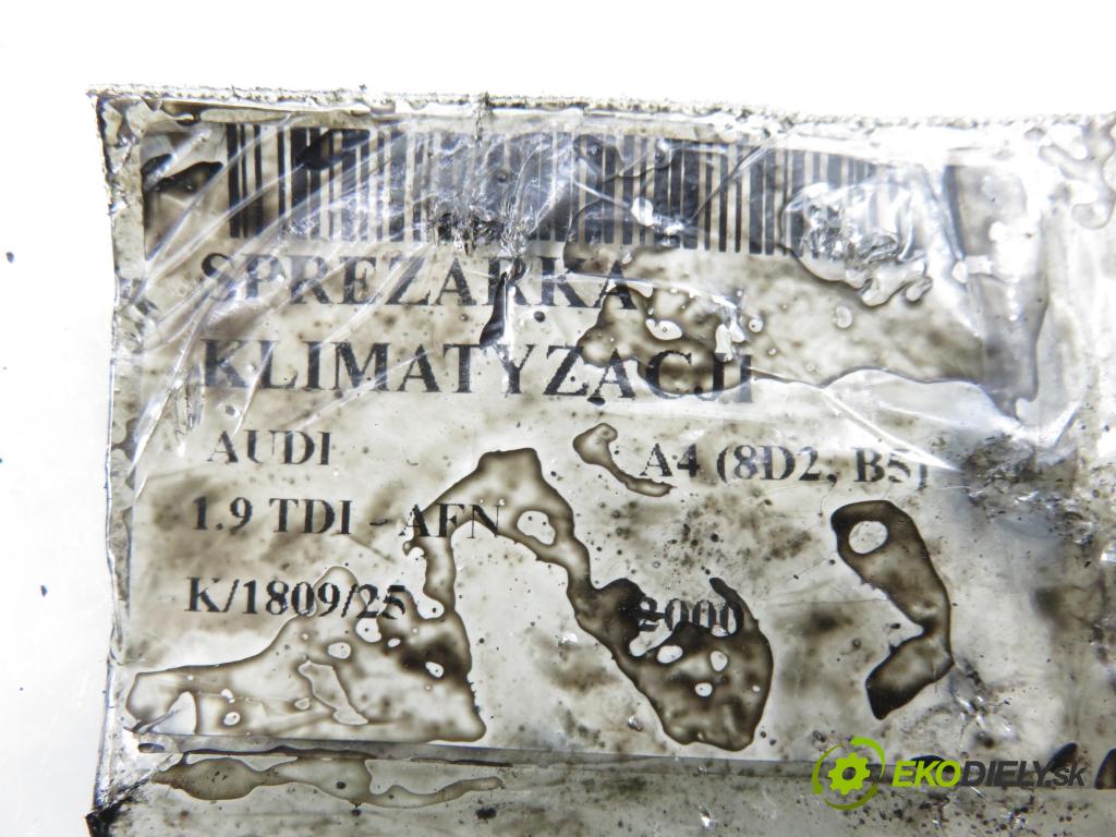 AUDI A4 (8D2, B5) SEDAN 2000 81,00 1.9 TDI 110 - AFN 1896,00 KOMPRESOR: klimatizácie 8D0260805D ; 5060310780 (Kompresor klimatizácie)