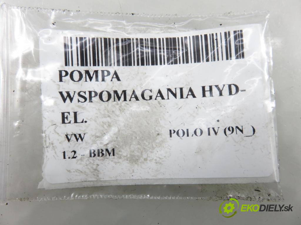 VW POLO (9N_) HB 2008 44,00 1.2 6V 60 - BBM 1198,00 Pumpa servočerpadlo 6Q0423156AB