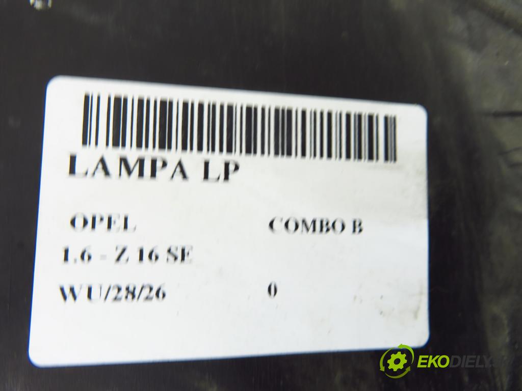 OPEL COMBO C KOMBIVAN 2003 62,00 1.6 8V 84 - Z 16 SE 1598,00 Svetlo LP 13115006