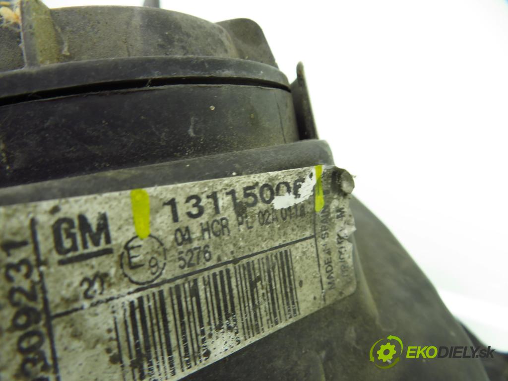 OPEL COMBO C KOMBIVAN 2003 62,00 1.6 8V 84 - Z 16 SE 1598,00 Svetlo LP 13115006