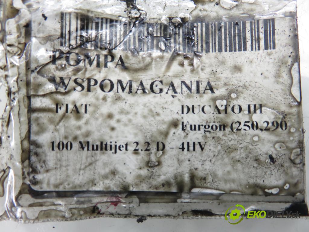 FIAT DUCATO Furgon (250_, 290_) FURGON 2010 74,00 100 Multijet 2.2 D - 4HV 2198,00 pumpa servočerpadlo 6C1Q8K500AF (Servočerpadlo)