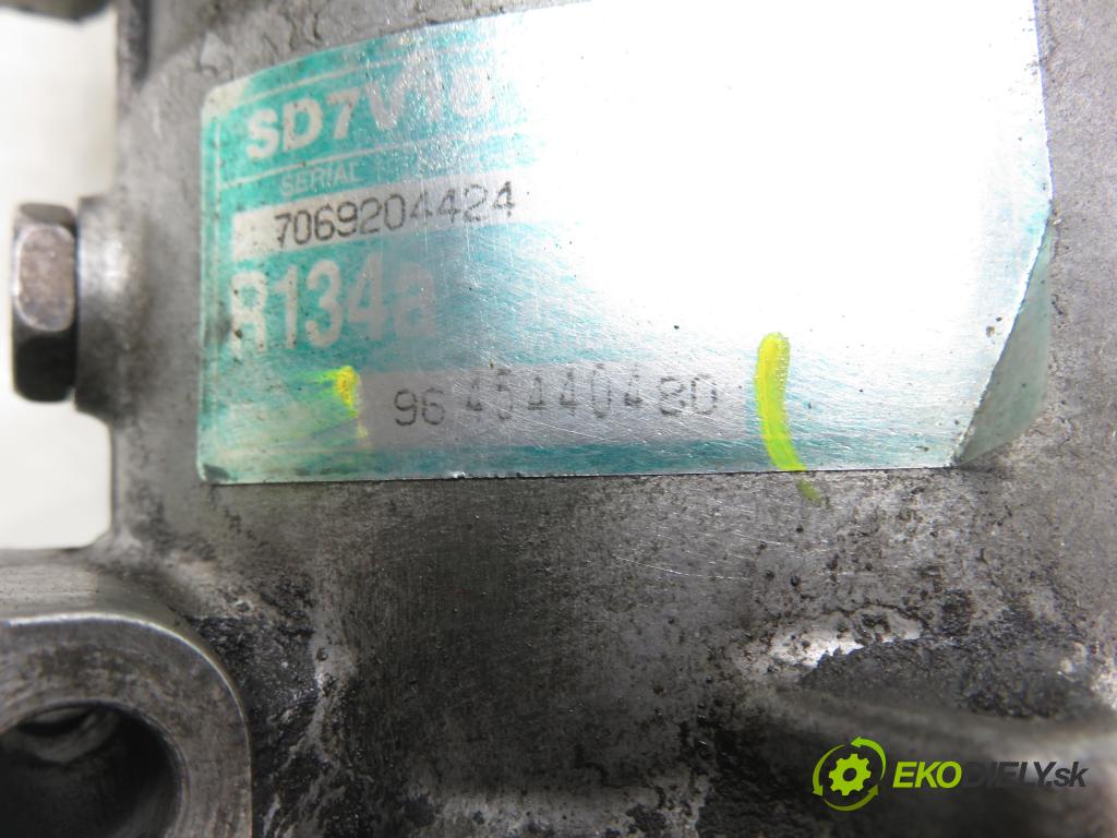 CITROEN XSARA PICASSO (N68) MINIVAN 2004 80,00 1.6 HDi 109 - 9HY (DV6TED4) 1560,00 KOMPRESOR: klimatizace 9645440480 (Kompresor klimatizace)