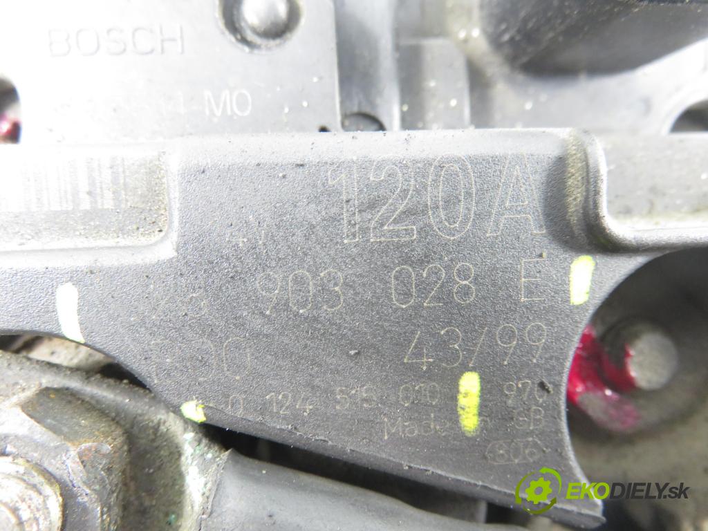 SKODA OCTAVIA I (1U2) LIFTBACK 2000 66,00 1.9 TDI 90- AGR 1896,00 Alternátor 028903028E ; 0124515010 (Alternátor)