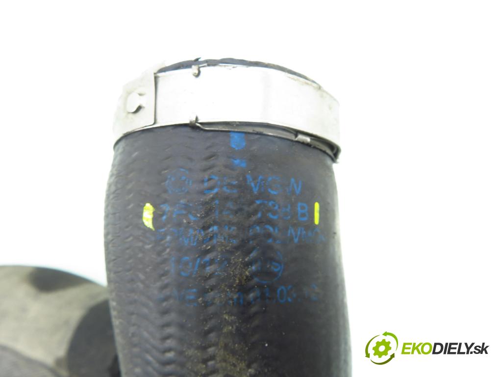 PORSCHE CAYENNE II (92A) SUV 2010 176,00 3.0 Diesel - M 05.9E 2967,00 Rúra intercoolera turba 7P0145738B