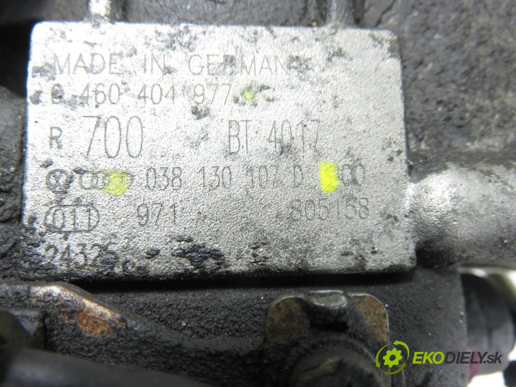 SKODA OCTAVIA I (1U2) LIFTBACK 2000 66,00 1.9 TDI 90- AGR 1896,00 Pumpa vstrekovacia 038130107D ; 0460404977 (Vstrekovacie čerpadlo)