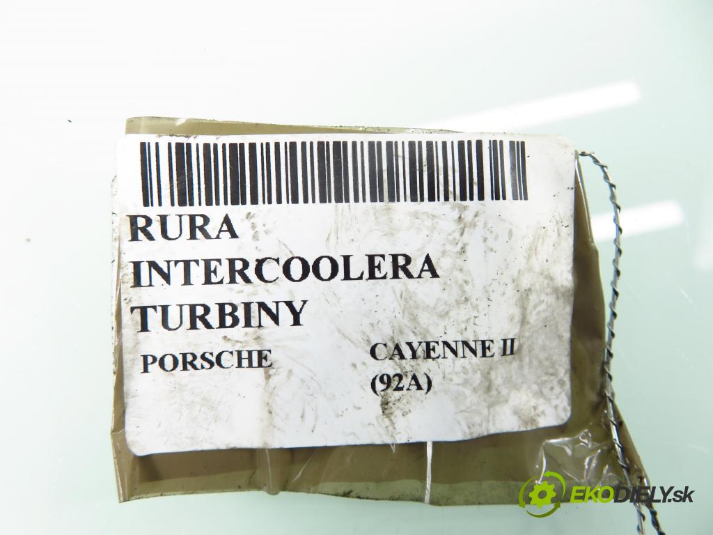 PORSCHE CAYENNE II (92A) SUV 2010 176,00 3.0 Diesel - M 05.9E 2967,00 Rúra intercoolera turba 7P0145795