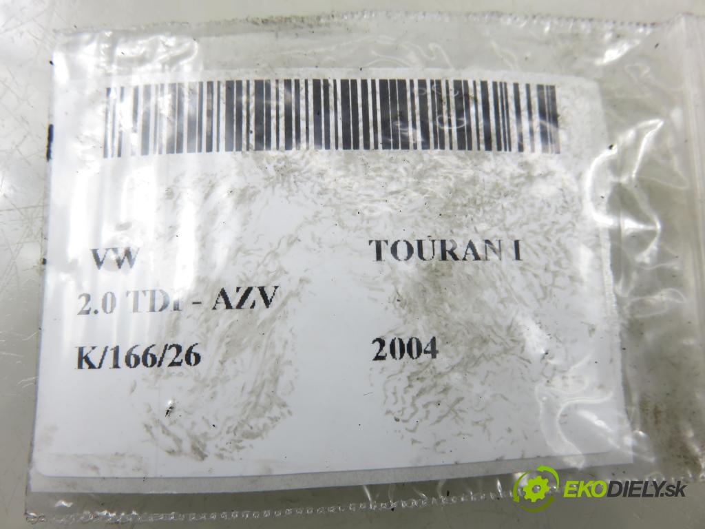 VW TOURAN (1T1, 1T2) MINIVAN 2004 100,00 2.0 TDI PD 16V 136 - AZV 1968,00 VÁLEČEK VAČKOVÁ HŘÍDEL: 03G103308A