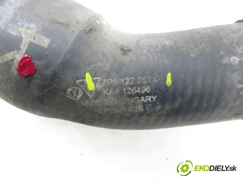 PORSCHE CAYENNE II (92A) SUV 2010 176,00 3.0 Diesel - M 05.9E 2967,00 Rúra vody 7P6122051D