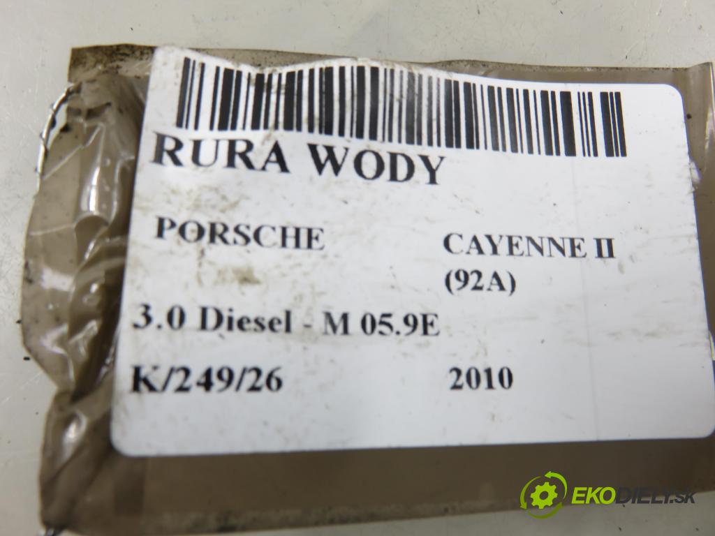 PORSCHE CAYENNE II (92A) SUV 2010 176,00 3.0 Diesel - M 05.9E 2967,00 Rúra vody 7P6122051D