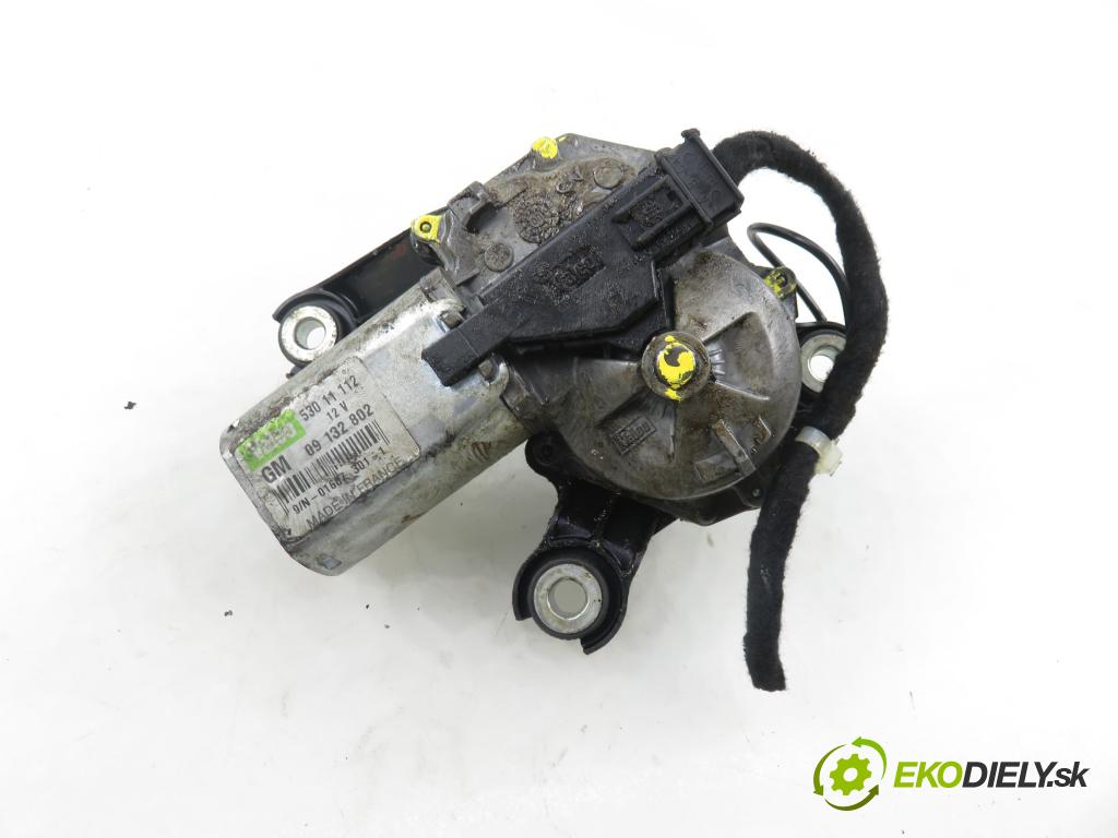 OPEL CORSA C (X01) HB 2002 55,00 1.7 DTI - Y 17 DT 1686,00 Motorček stierače zadné 09132802 ; 53011112