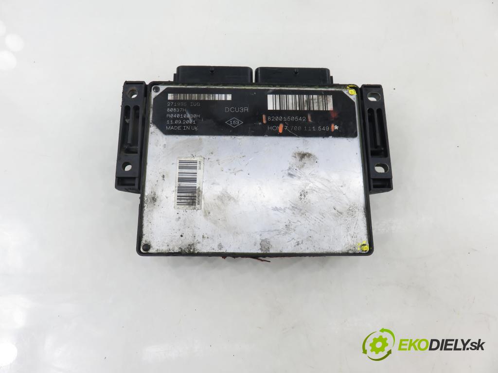 RENAULT CLIO II (BB_, CB_) HB 2000 48,00 1.9 D (B/CB0J) - F8Q 632 1870,00 řídící jednotka motora 8200150542 ; 7700111549