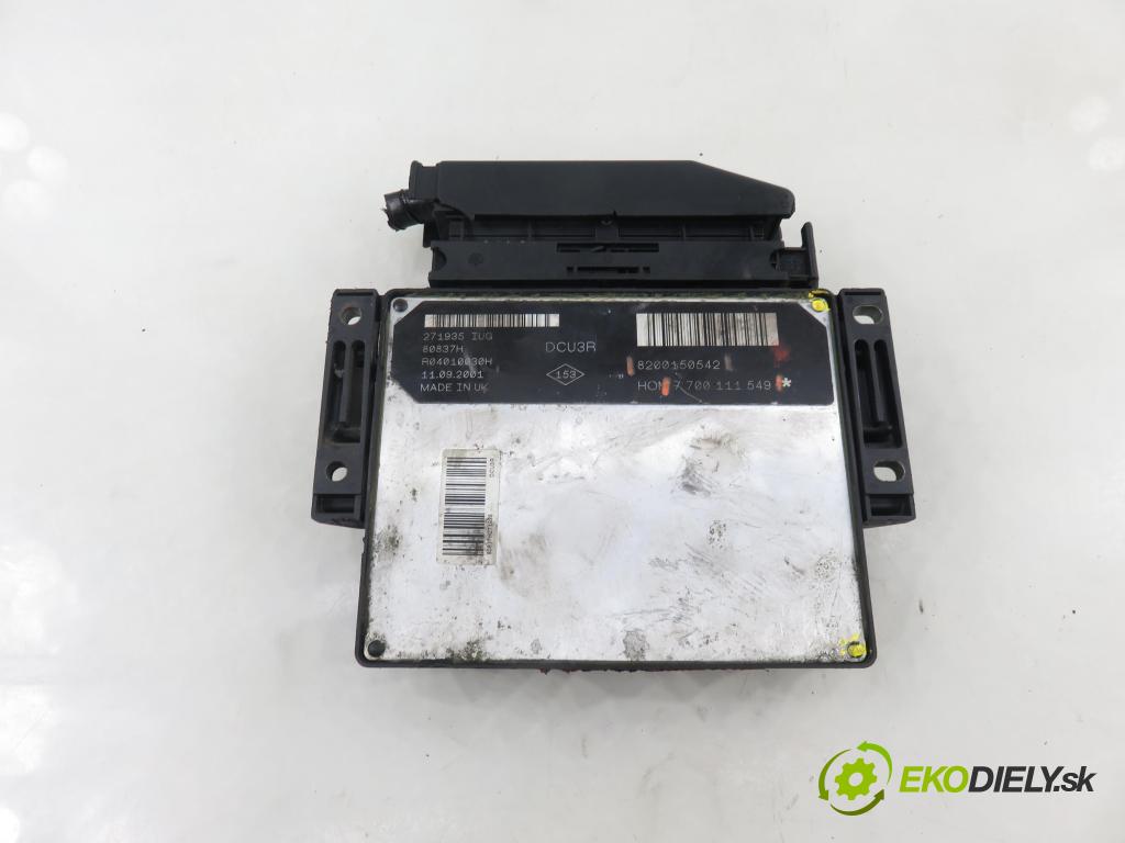RENAULT CLIO II (BB_, CB_) HB 2000 48,00 1.9 D (B/CB0J) - F8Q 632 1870,00 řídící jednotka motora 8200150542 ; 7700111549