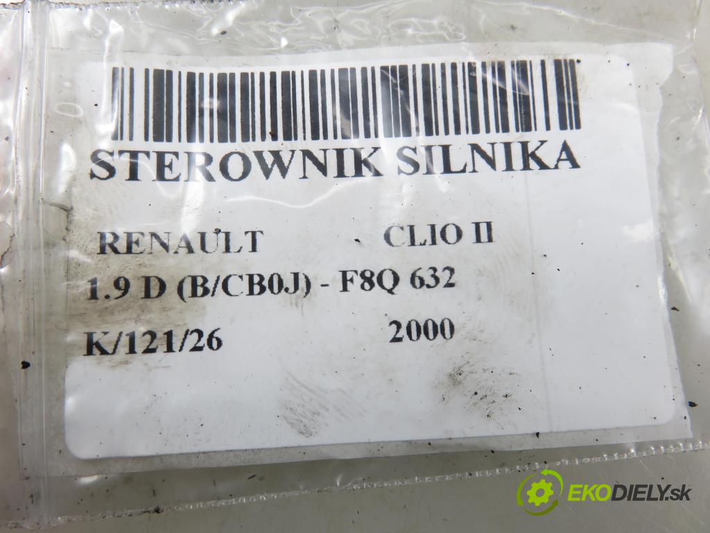 RENAULT CLIO II (BB_, CB_) HB 2000 48,00 1.9 D (B/CB0J) - F8Q 632 1870,00 řídící jednotka motora 8200150542 ; 7700111549