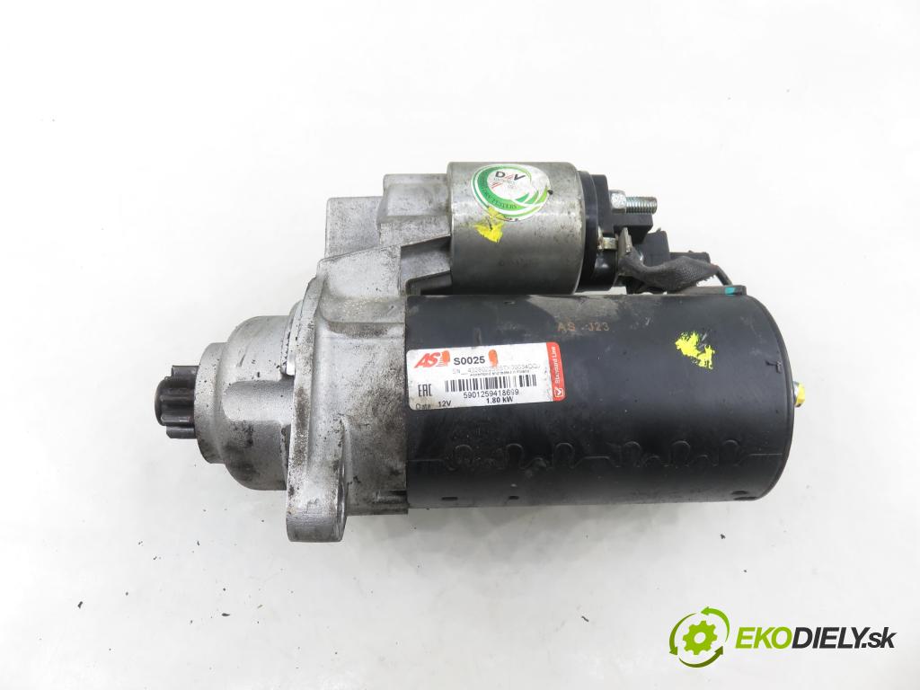 SKODA OCTAVIA I (1U2) LIFTBACK 2000 66,00 1.9 TDI 90- AGR 1896,00 Štartér S0025 (Štartér)