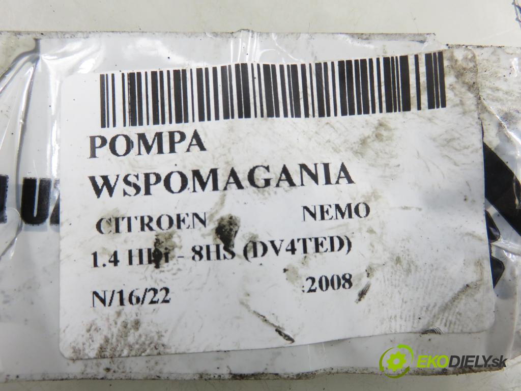 CITROEN NEMO Skrzynia (AA_) FURGON 2008 50,00 1.4 HDi - 8HS (DV4TED) 1398,00 Pumpa servočerpadlo 28240628 (Servočerpadlo)